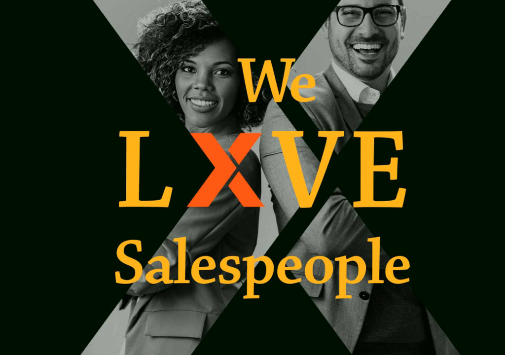 We love SalesPeople. xactly desktop 1 1457px