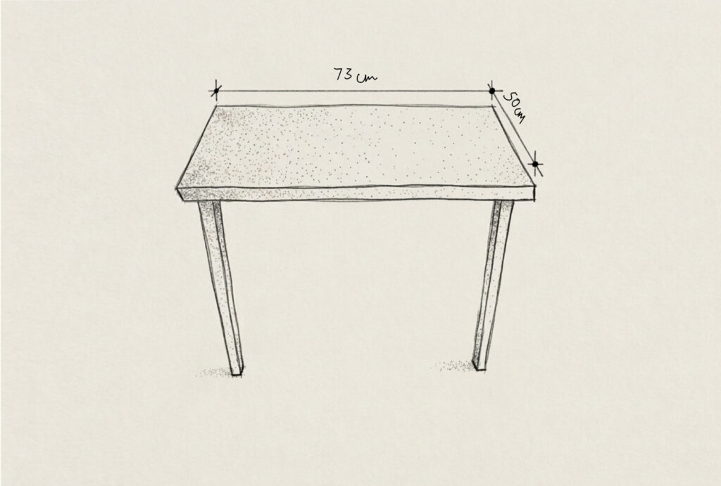 When the desk shrinks, ideas expand desk sketch blog